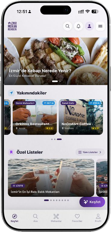 İzmir Mekan Rehberi App