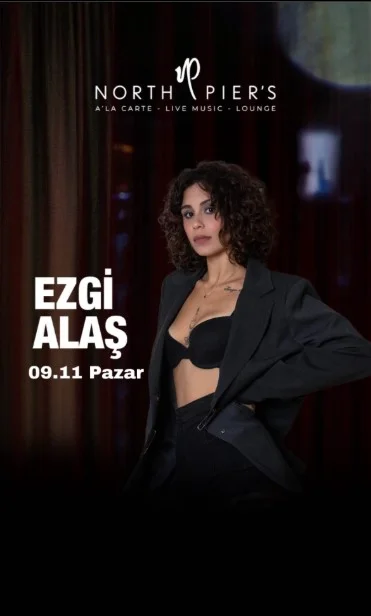 North Pier's Ezgi Alaş Sahnesi