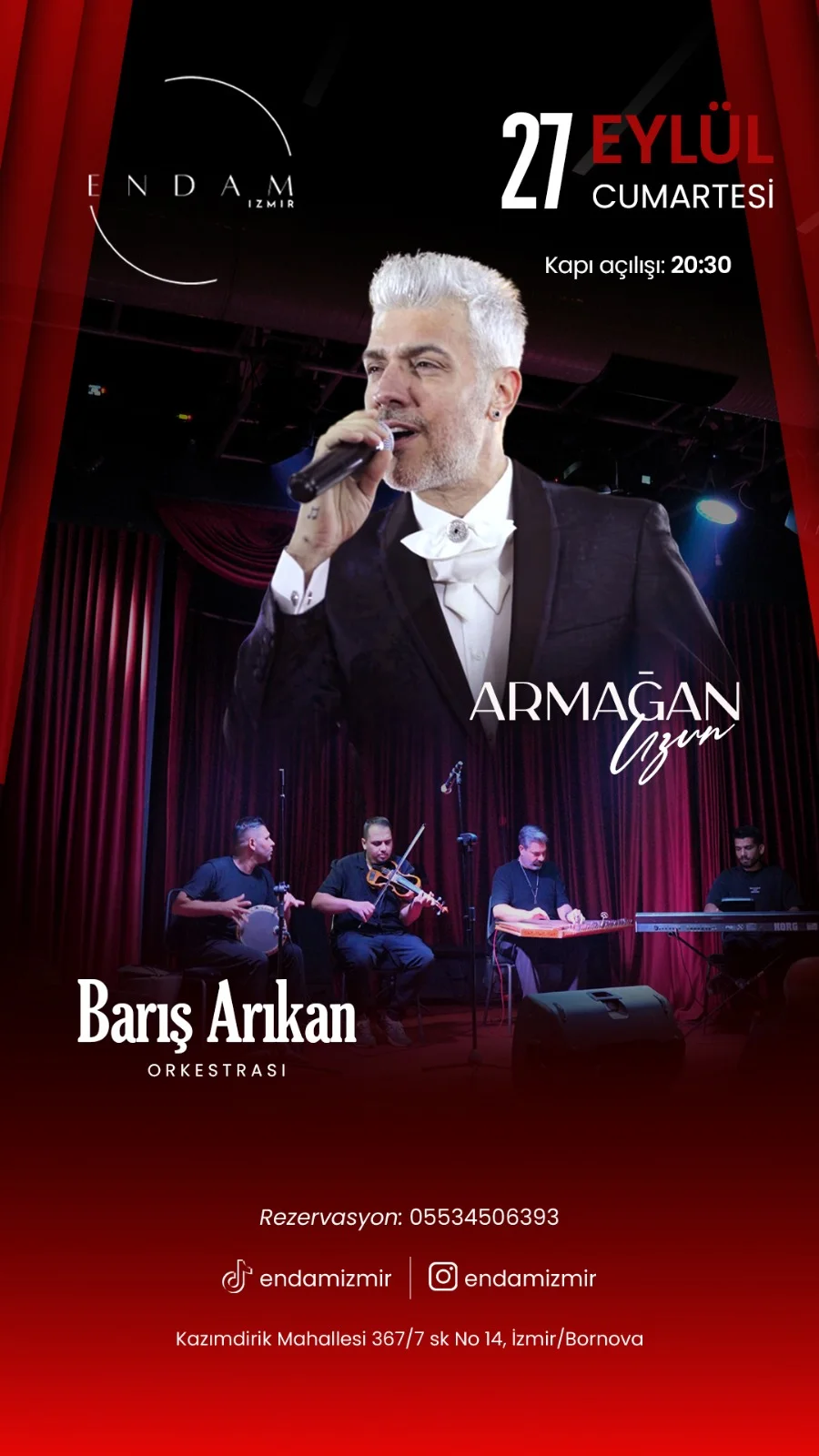 Armağan Uzun Endam İzmir Sahnesi