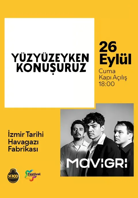 Yüzyüzeykem Konuşuruz - Mavi Gri İzmir Konseri