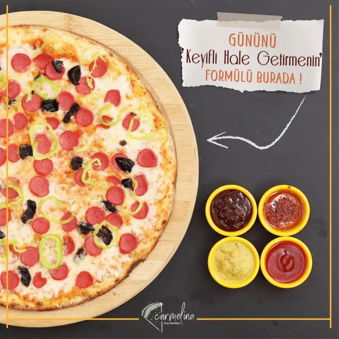 Carmelina Pizza - İzmir Mekan Rehberi