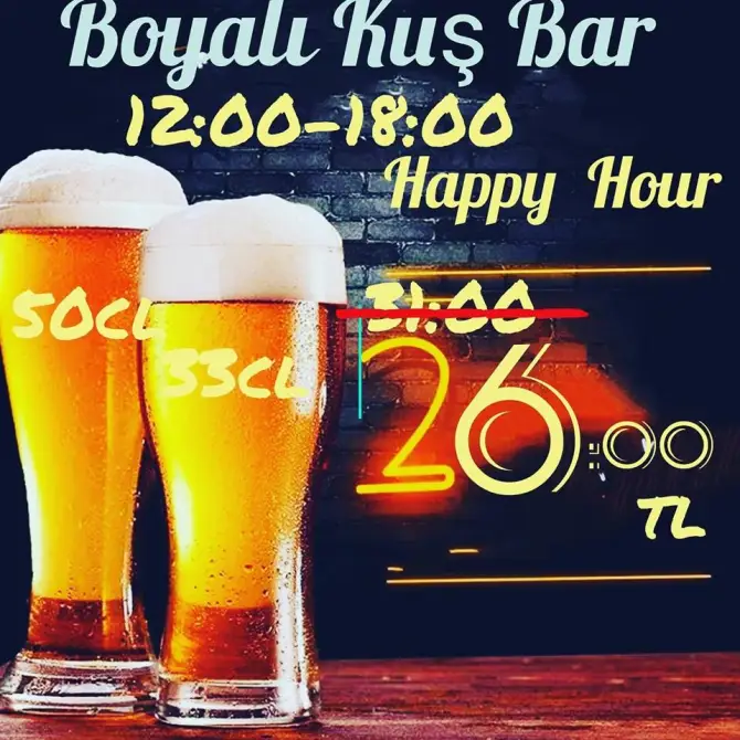 Boyalı Kuş Bar - İzmir Mekan Rehberi
