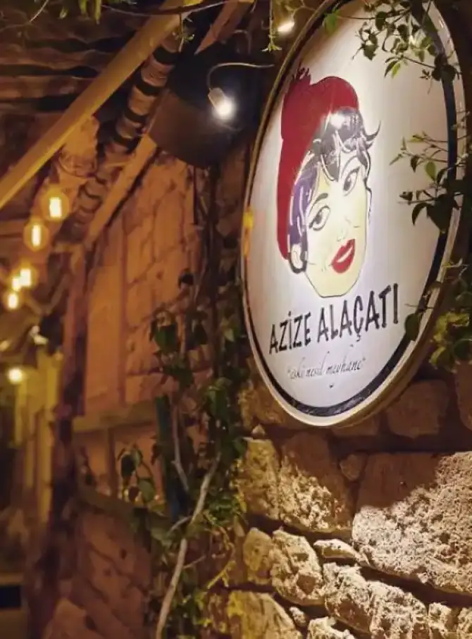 Azize Alaçatı Meyhanesi - İzmir Mekan Rehberi