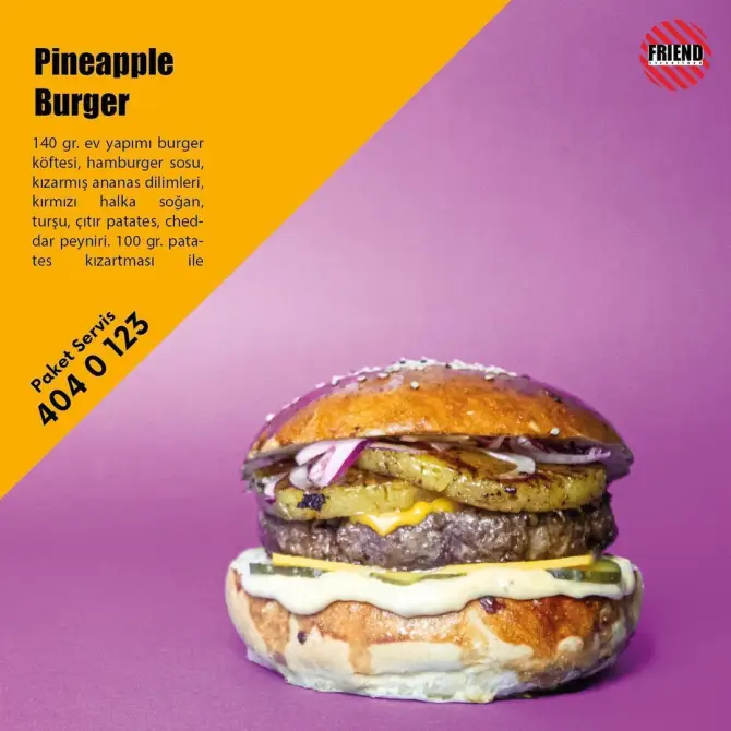 Friend Burger - İzmir Mekan Rehberi