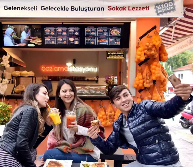 Bazlama İstasyonu Karşıyaka - İzmir Mekan Rehberi