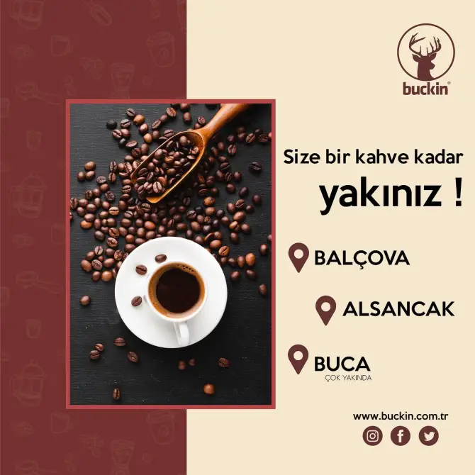Buckin Coffee Alsancak - İzmir Mekan Rehberi