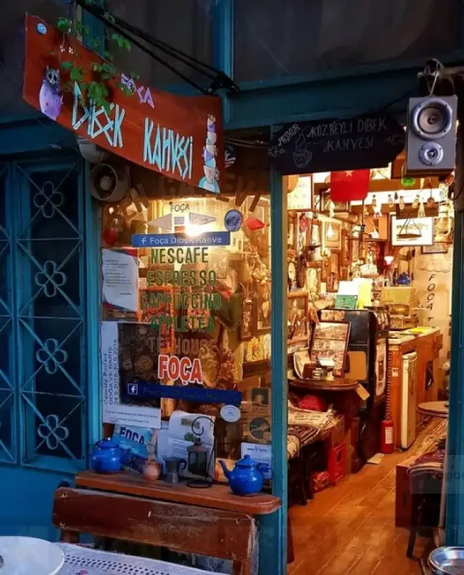 Foça Dibek Kahve - İzmir Mekan Rehberi