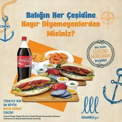 Hamsi Finger Bayraklı  - İzmir Mekan Rehberi