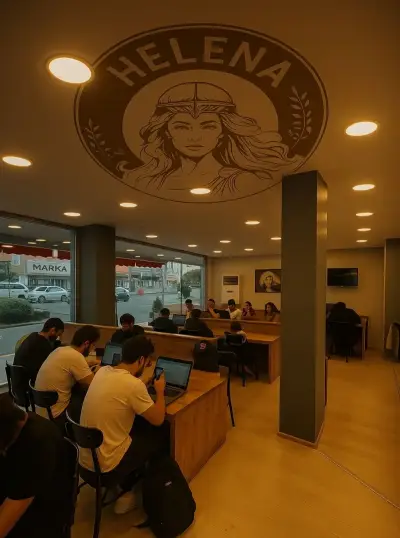 Helena Cafe & Kütüphane fotoğraf 2 - İzmir Mekan Rehberi