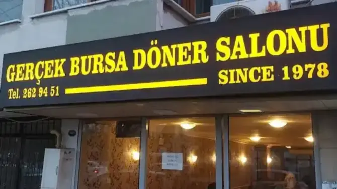 Gerçek Bursa Döner Salonu - İzmir Mekan Rehberi