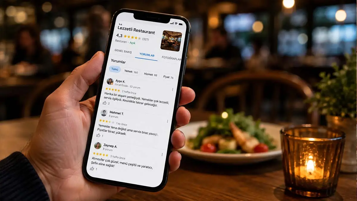 Restoranların Google'da Yaptığı Büyük Hata: Sahte Yorum Satın Almak - İzmir Mekan Rehberi