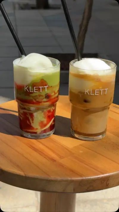 klett kahve ve matcha