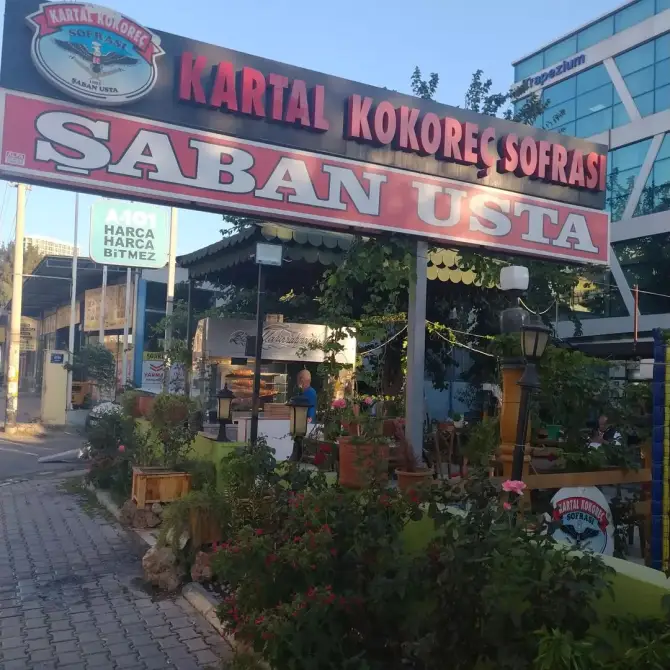 Kartal Kokoreç Sofrası-Şaban Usta - İzmir Mekan Rehberi