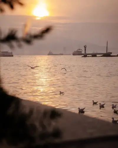 mandolin cafe deniz manzarası