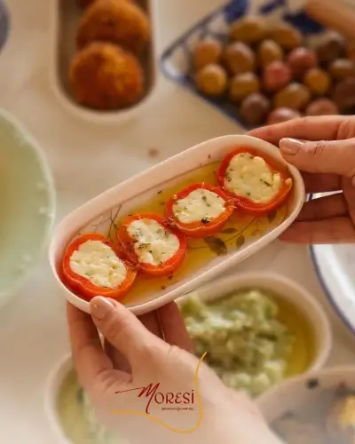 moresi kordon Lorlu Kırmızı Biber Dolması