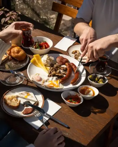 nim breakfast kahvaltı sofrası