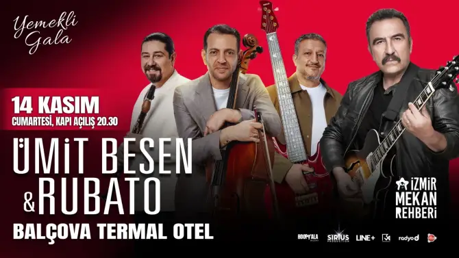 Ümit Besen & Rubato Yemekli Gala Konseri