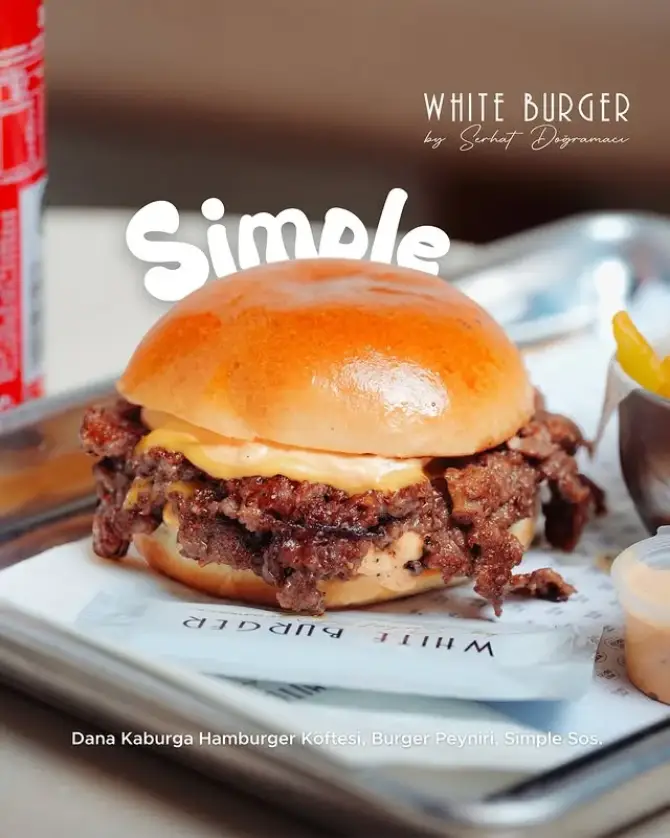 White Burger By Serhat Doğramacı - İzmir Mekan Rehberi