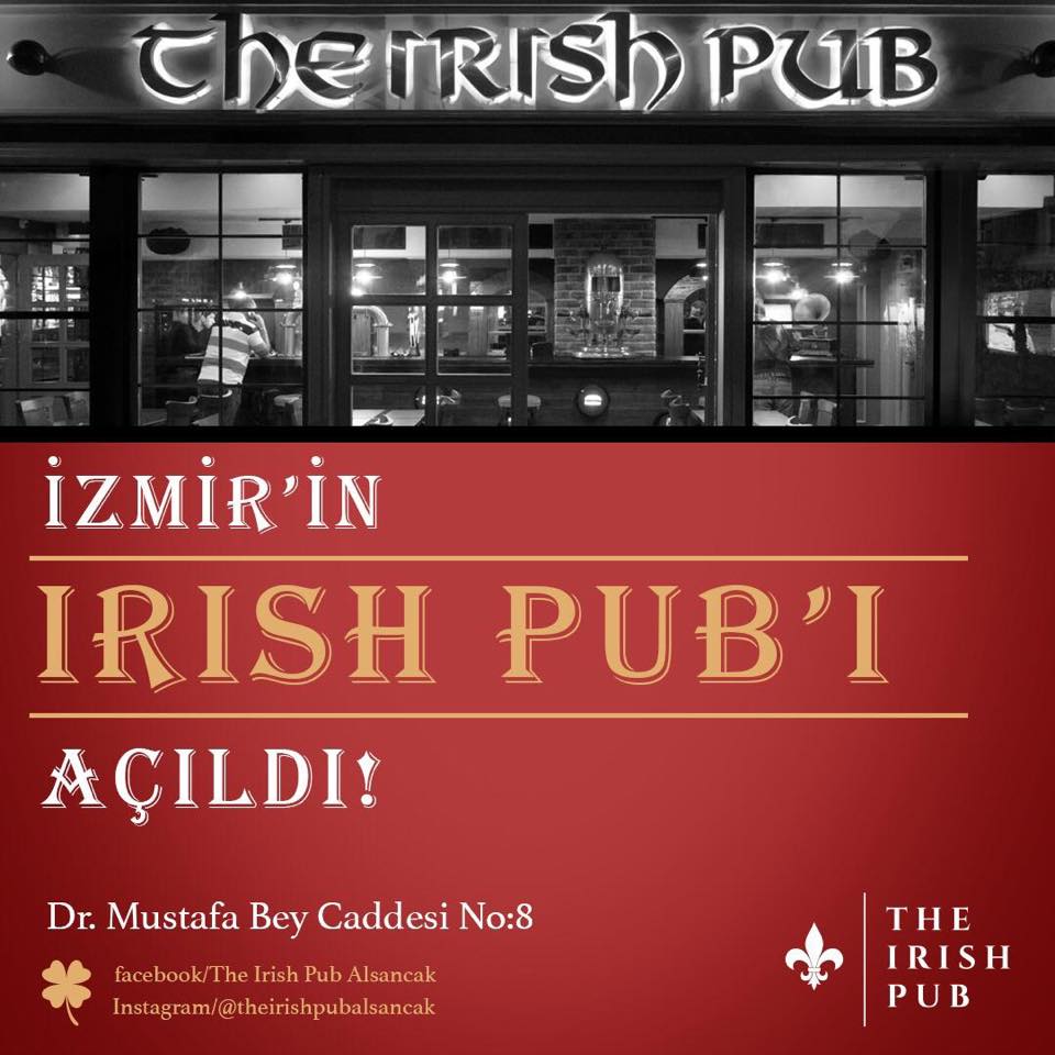 Alsancağın Yeni Buluşma Noktası Irish Pub Alsancak | İzmir Mekan Rehberi