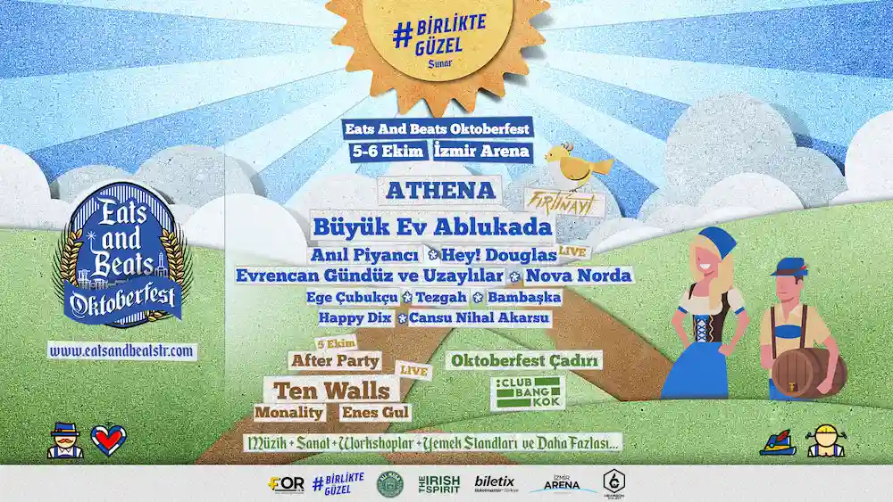 Dünya'nın En Ünlü Festivallerinden Octoberfest 05 Ekim'de İzmir'de | İzmir Mekan Rehberi